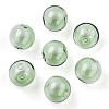 Transparent Blow High Borosilicate Glass Globe Beads GLAA-T003-09D-3
