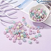 200Pcs Luminous Acrylic Beads MACR-YW0001-39-9