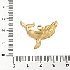 304 Stainless Steel Whale Pendants STAS-S186-05B-G-3