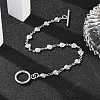 Tarnish Resistant 304 Stainless Steel Link Chain Bracelets LS-BJEW-P237-30P-4