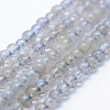 Natural Labradorite Beads Strands G-P342-09-3mm-AB+-1