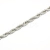 Fashionable 304 Stainless Steel Rope Chain Necklaces STAS-A028-N056P-2
