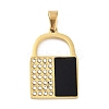 304 Stainless Steel Charms STAS-M341-02G-01-1