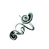 Boho Adjustable Brass Twisted Wire Wrapped Long Toe Rings FS-WGE7B88-01-5