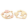 Eco-Friendly Alloy Enamel Pendants LS-ENAM-T011-60-NR-3