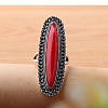 Alloy and Resin Finger Rings FS-WGB9ABA-05-1