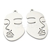 Non-Tarnish 304 Stainless Steel Pendants LS-STAS-P276-01C-P-1