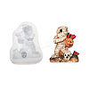 DIY Mini Halloween Mummy Food Grade Silicone Statue Molds LS-DIY-G054-C01-1