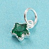 925 Sterling Silver Birthstone Charms STER-G035-01C-02-2
