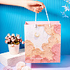 6Pcs Rectangle Paper FLower Gift Bags with Rope Handles ABAG-TA0001-29A-5