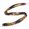 Gradient Color Natural Multicolor Tourmaline Beads Strands G-T141-68A-2