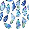16Pcs 7 Styles Transparent Epoxy Resin Pendants RESI-FS0002-33A-2