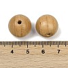 Natural Wood Beads WOOD-C019-15mm-01-3