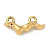 Ion Plating(IP) 304 Stainless Steel Pendants STAS-Q334-49G-1