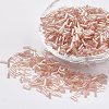 Glass Bugle Beads SEED-E001-6mm-L176-1