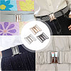 6 Pairs 3 Colors Alloy Interlocking Clasps FIND-CA0009-21-7