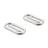 Tarnish Resistant 304 Stainless Steel Linking Rings STAS-L224-056P-2