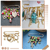 30Pcs Iron Brooch Findings  FIND-SC0020-46G-7