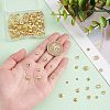 160Pcs 8 Style 304 Stainless Steel Bead Caps STAS-PH0004-45-3