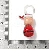 Christmas Handmade Lampwork Pendants LAMP-L081-01A-3