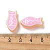 Handmade Transparent Glass Beads GLAA-N0028-02H-4