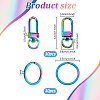10Pcs Zinc Alloy Swivel Clasps FIND-PH0027-09-4