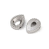304 Stainless Steel Rhinestone Cabochon Settings STAS-G356-04P-01-2