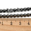 Non-magnetic Synthetic Hematite Beads Strands G-I365-25-4