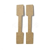 Folding Blank Kraft Paper Jewelry Price Tags CDIS-C006-09B-1