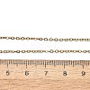 304 Stainless Steel Cable Chain Necklaces STAS-O053-07G-2
