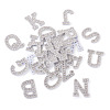 Alphabet Resin Rhinestone Patches DIY-TAC0005-45A-2