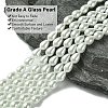 Glass Pearl teardrop HY-O001-B-02-2