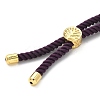Cotton Cord Bracelet Making KK-F758-03O-G-3
