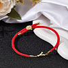 1Pc Adjustable Nylon Cord Slider Bracelets for Women BJEW-LP0001-32Y-02-3
