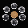 Transparent Acrylic Pendants TACR-T024-05B-205-3
