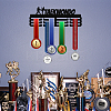 Fashion Iron Medal Hanger Holder Display Wall Rack ODIS-WH0021-010-7