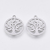 Non-Tarnish 201 Stainless Steel Pendants STAS-T044-87P-1