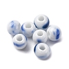 Bright Glazed Porcelain Beads PORC-D300-A07-1