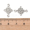 304 Stainless Steel Viking Knot Links Connector Charms STAS-A141-03P-3