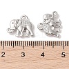 Vintage Elephant Charms X-PALLOY-ZN-47017-N-FF-3