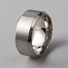 201 Stainless Steel Plain Band Ring for Women RJEW-WH0010-06A-MP-1