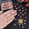 120Pcs Synthetic Coral Dyed Beads G-NB0005-84-3