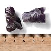 Natural Amethyst Carved Healing Dinosaur Figurines G-B062-07C-3