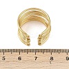 304 Stainless Steel Open Cuff for Women RJEW-K306-01G-2