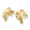 Ion Plating(IP)  304 Stainless Steel Stud Earrings EJEW-C062-03G-1