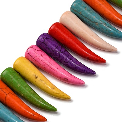 Synthetic Turquoise Beads Strands G-C147-22A-1