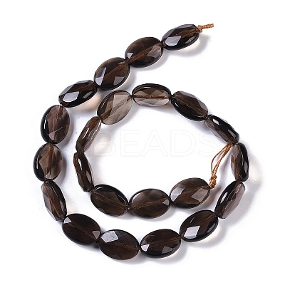 Natural Smoky Quartz Beads Strands G-B072-B01-01-1