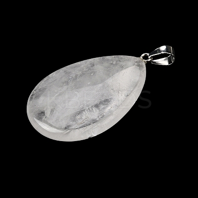 Natural Quartz Crystal Pendants G-F820-14P-24-1