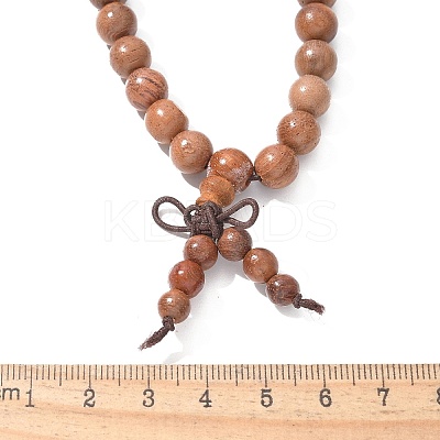 5-Loop Wrap Style Buddhist Jewelry BJEW-S125-22-1
