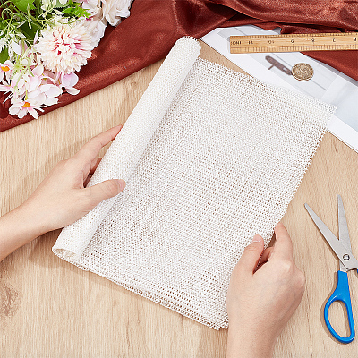 PVC Net Fabrics DIY-WH0661-50D-1